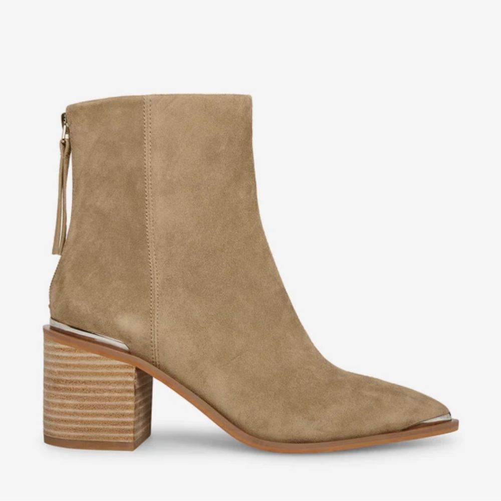 Steve Madden Amber Sand Suede booties